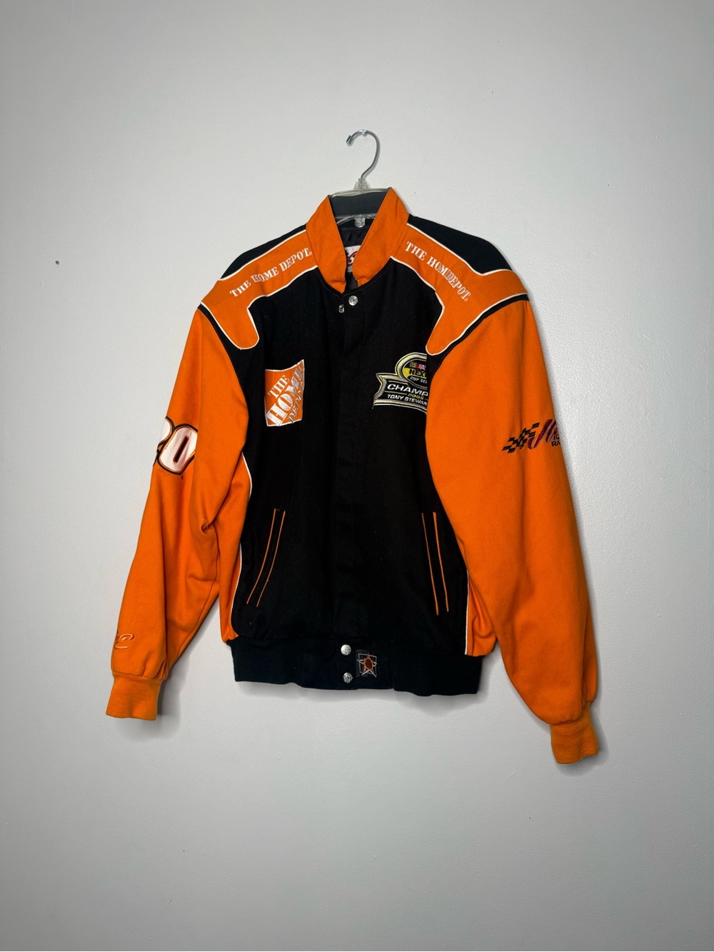 Vintage Y2K Home Depot NASCAR jacket